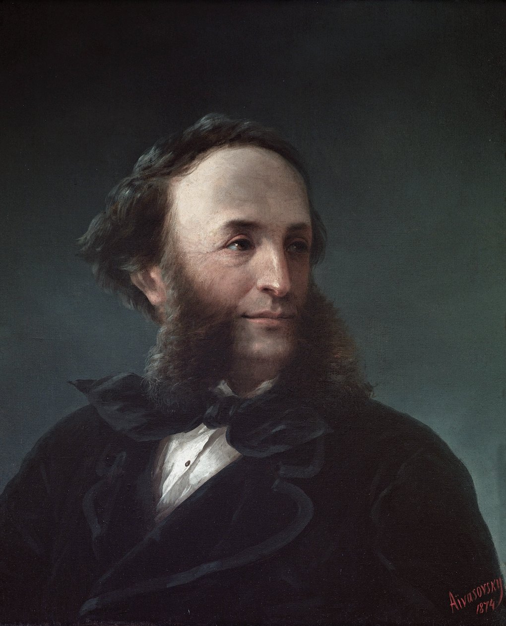 Auto-retrato, 1874 de Ivan Ayvazovsky