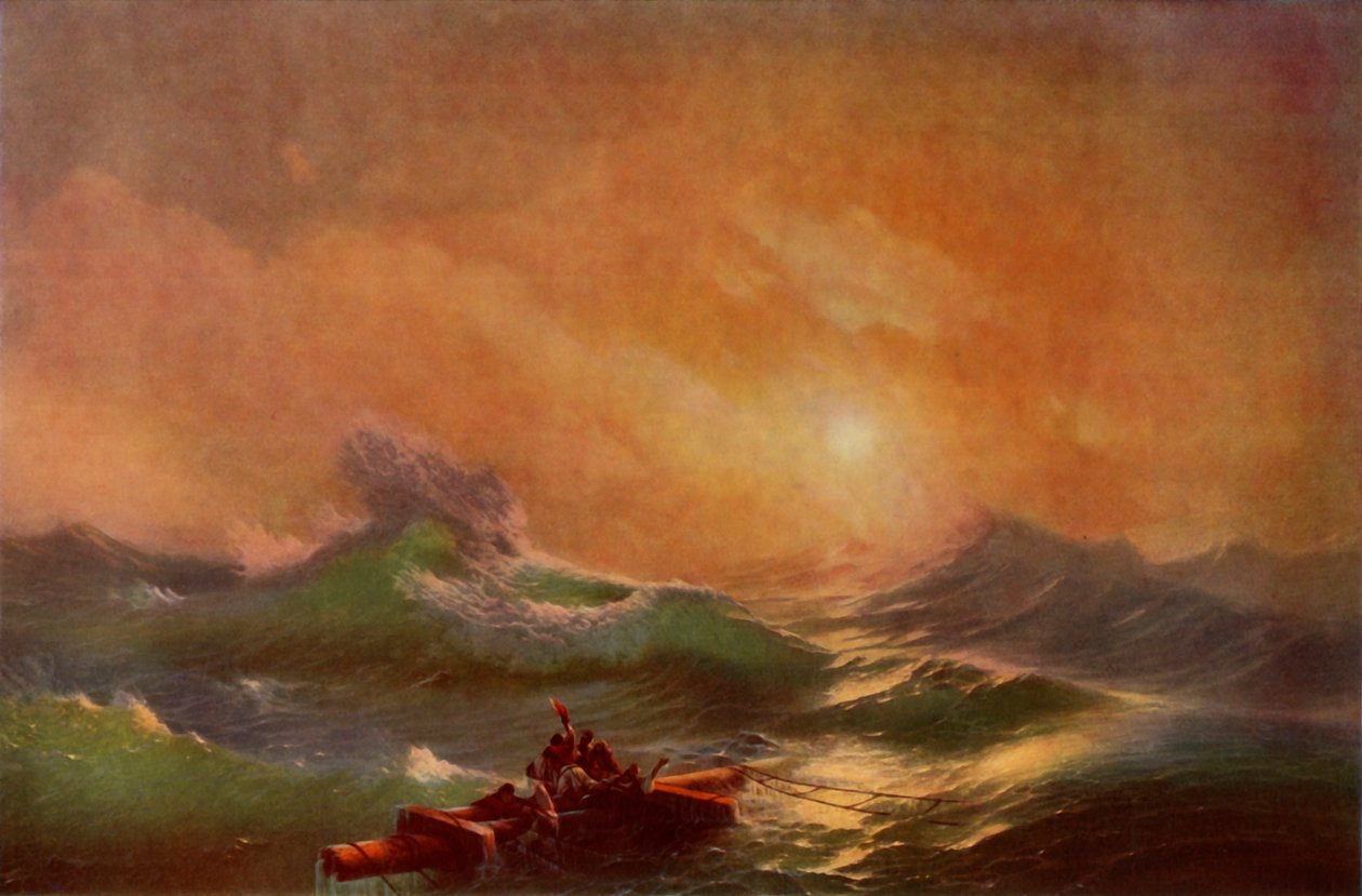 A nona onda, 1850, 1965. de Ivan Ayvazovsky