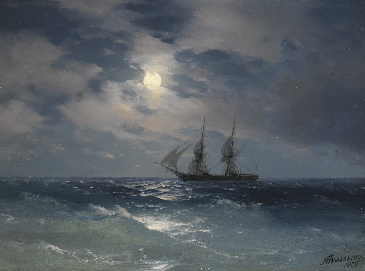 Brig Mercury de Ivan Konstantinovich Aivazovsky