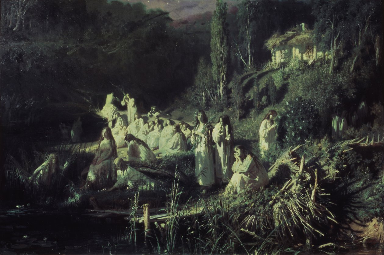 Sereias, 1871 de Ivan Nikolaevich Kramskoy