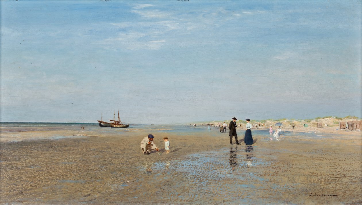 Na praia; Na praia de Ivan Pavlovich Pokhitonov
