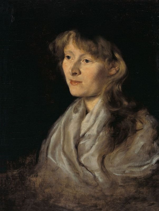 Retrato, de, um, mulher jovem de Ivana Kobilca