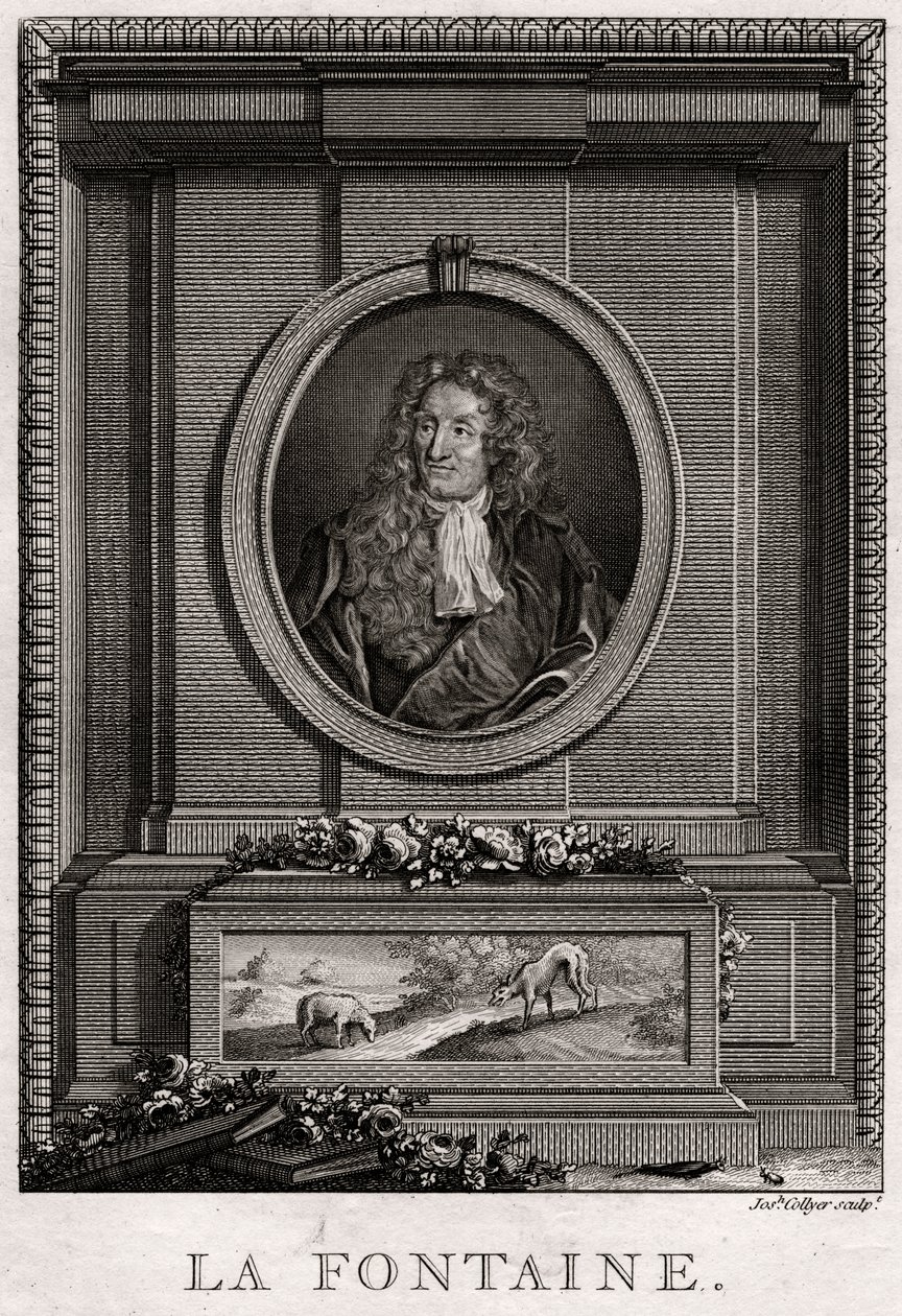 La Fontaine, 1775 de J. Collyer