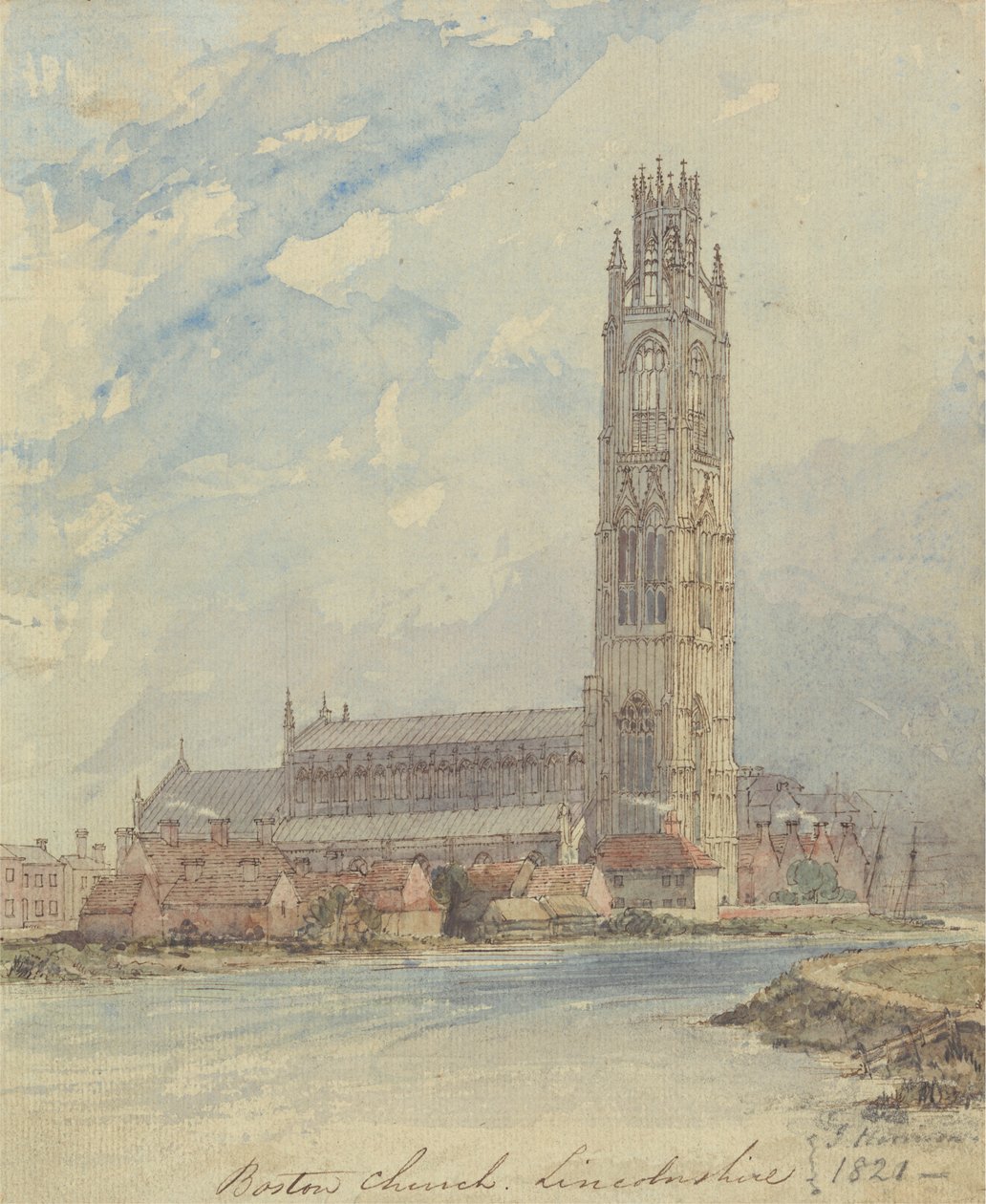 Igreja de Boston, Lincolnshire de J. Harrison