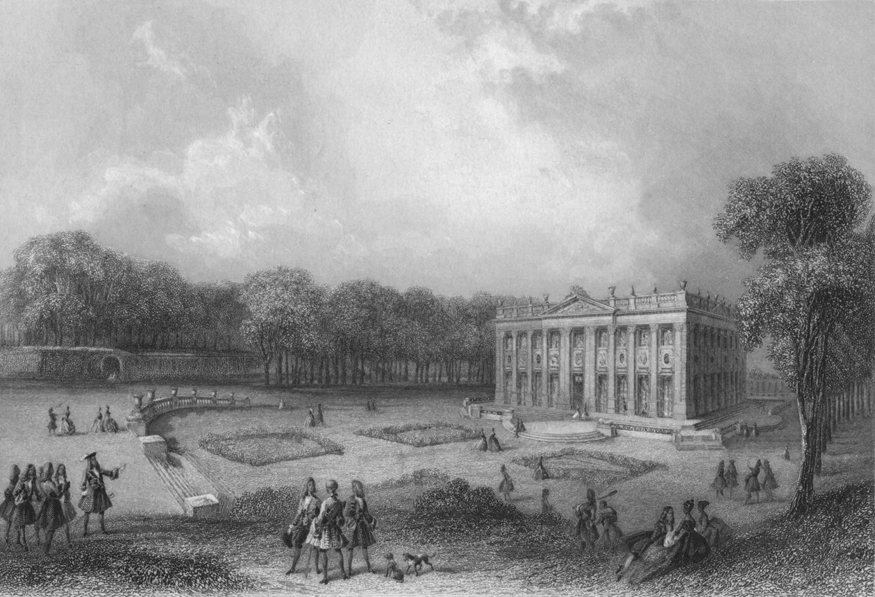O Petit Trianon, 1839 de J. P. Heath