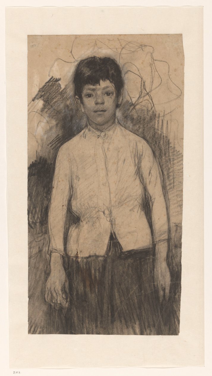 garota de pé de Jac van Looij