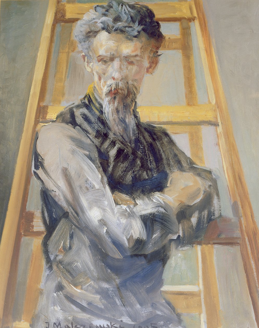 Auto-retrato, 1905 de Jacek Malczewski