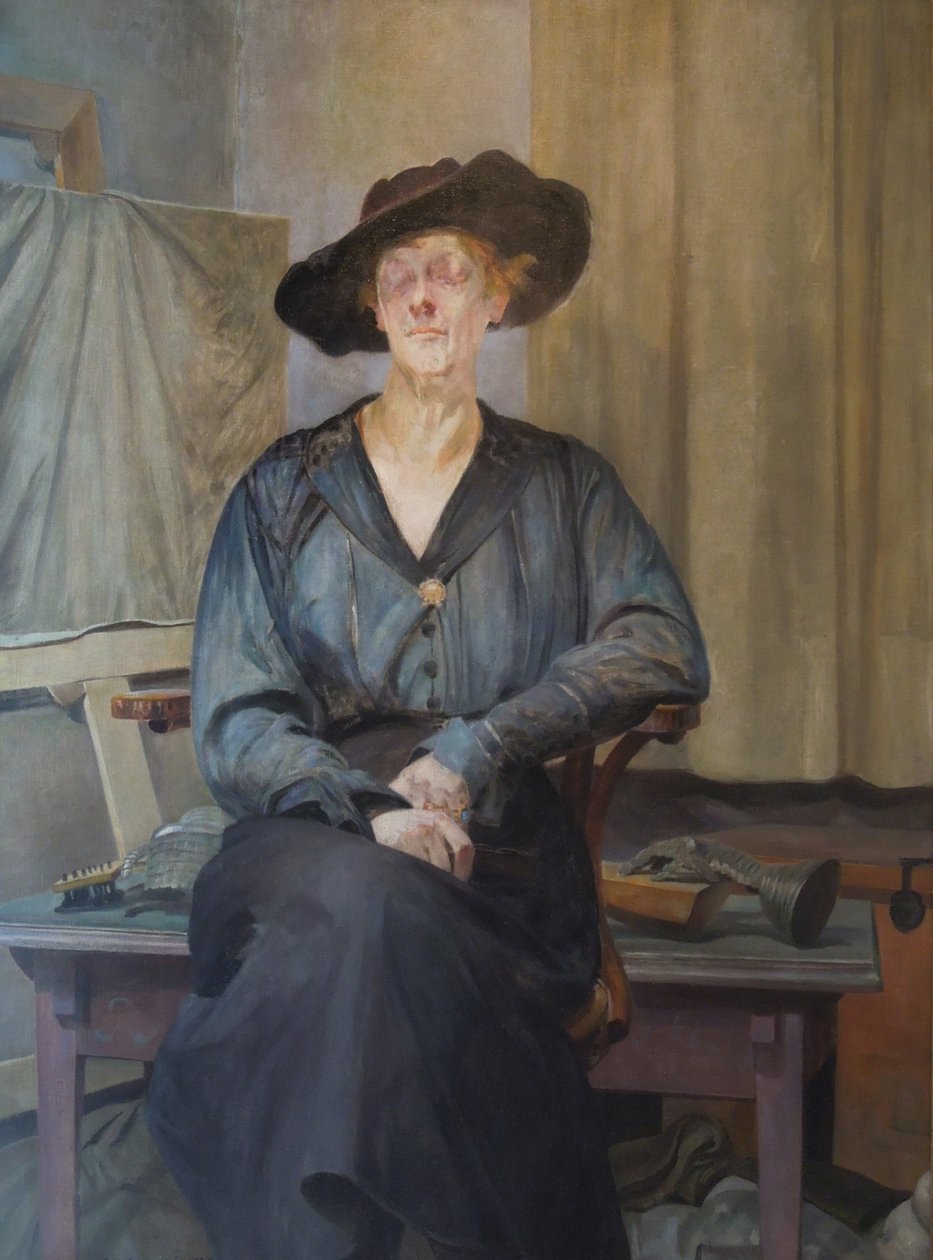 A esposa do artista de Jacek Malczewski