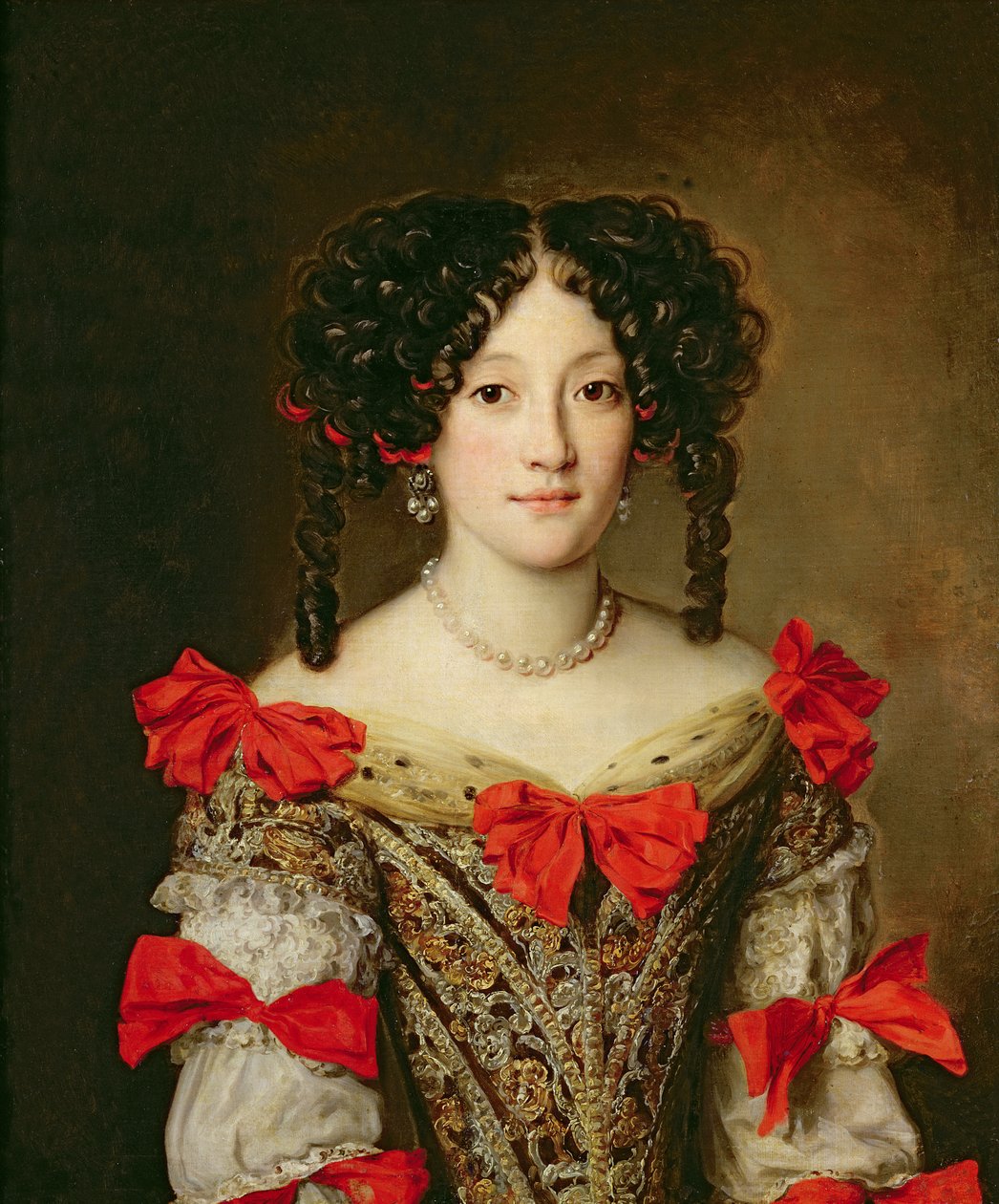 Retrato de uma mulher de Jacob Ferdinand Voet