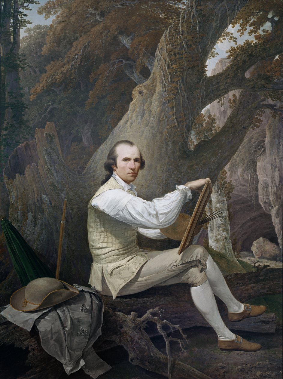 Auto-retrato, 1783 de Jacob More