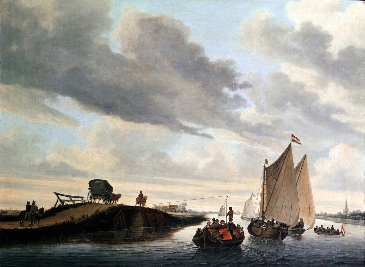 O treinador de água de Jacob van Ruisdael