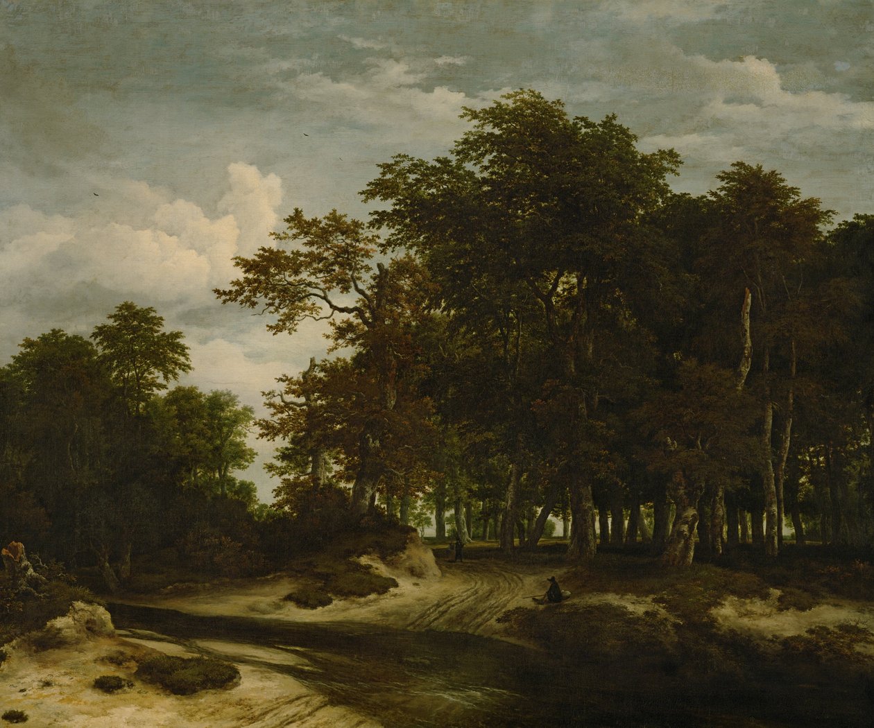 A grande floresta de Jacob van Ruisdael