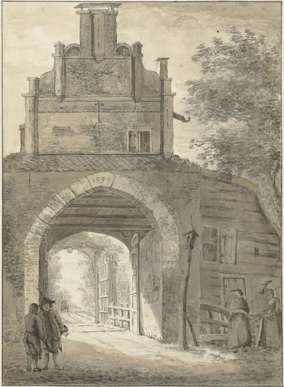 Edammerpoort em Purmerend de Jacob  Cats