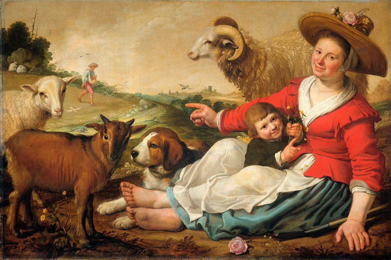A Pastora de Jacob Gerritsz Cuyp