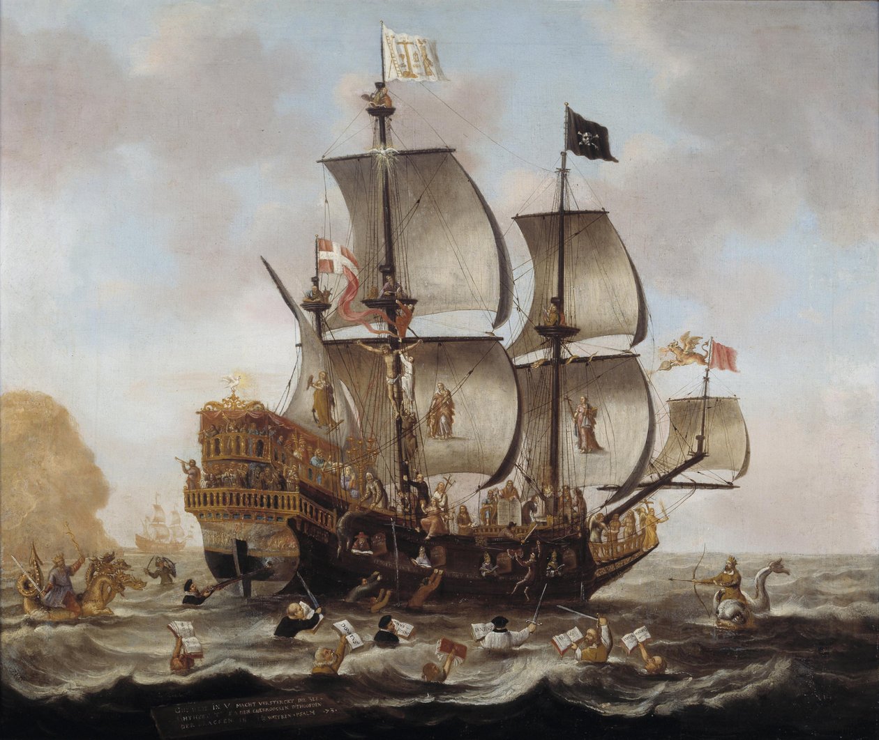 A Igreja como navio de Jacob Gerritsz Loef