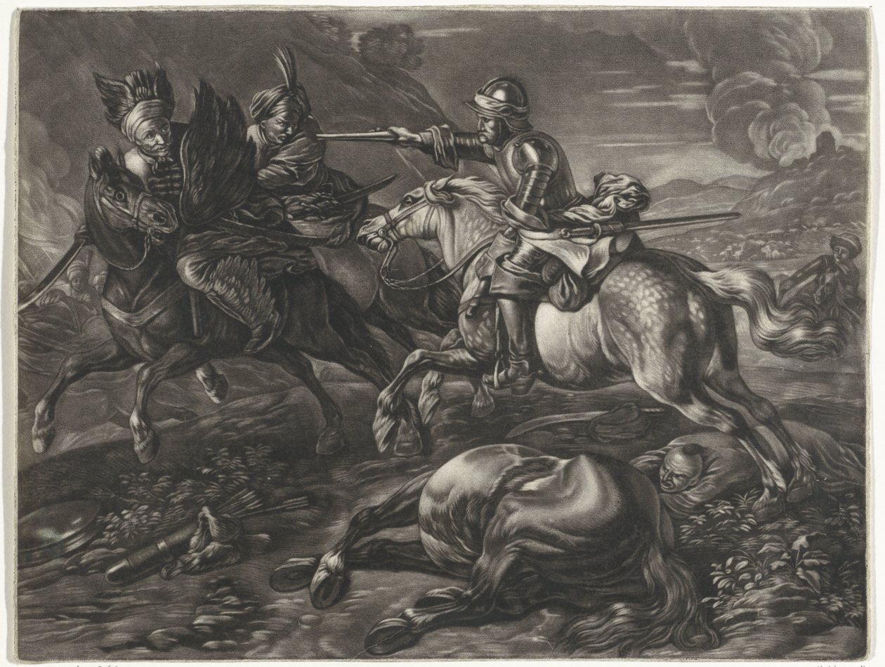 Janízaros em batalha de Jacob Gole