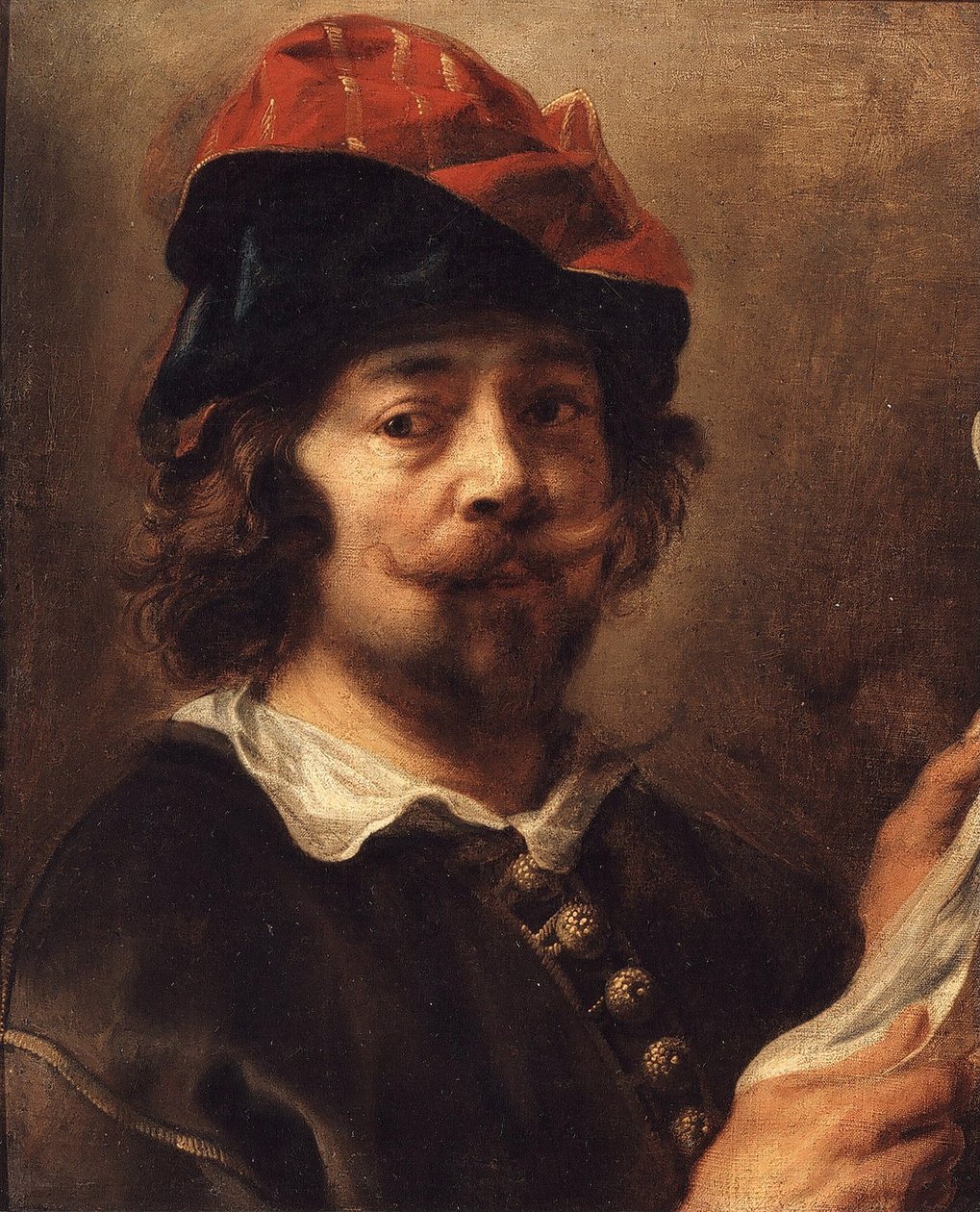 Auto-retrato, c. 1640. de Jacob Jordaens