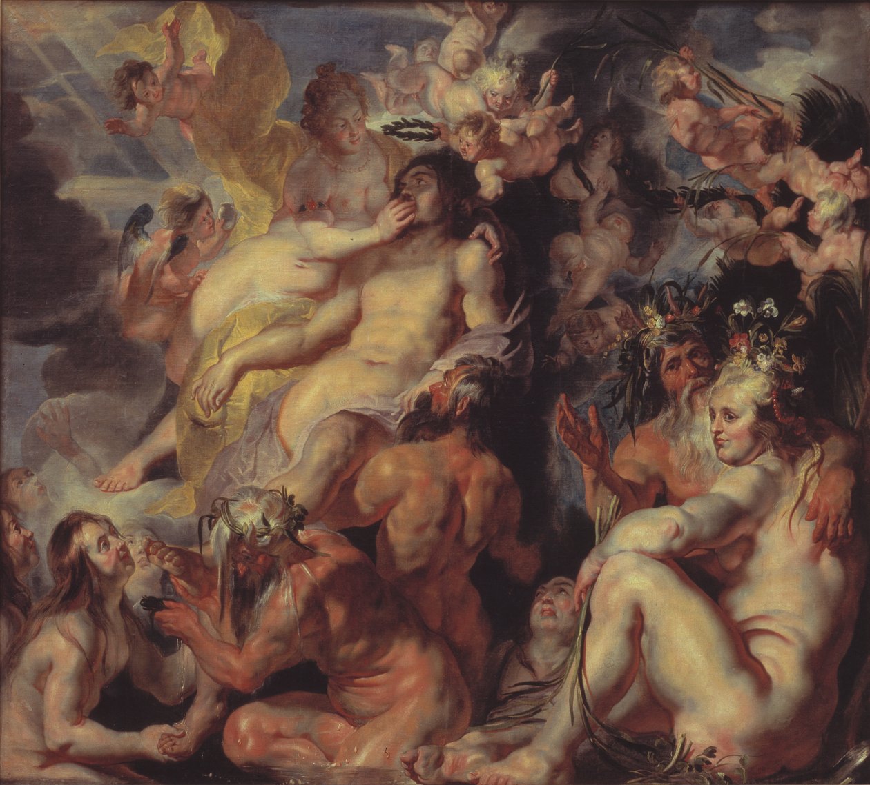 A Apoteose de Enéias de Jacob Jordaens