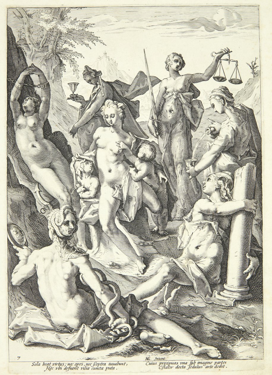 As sete virtudes de Jacob Matham