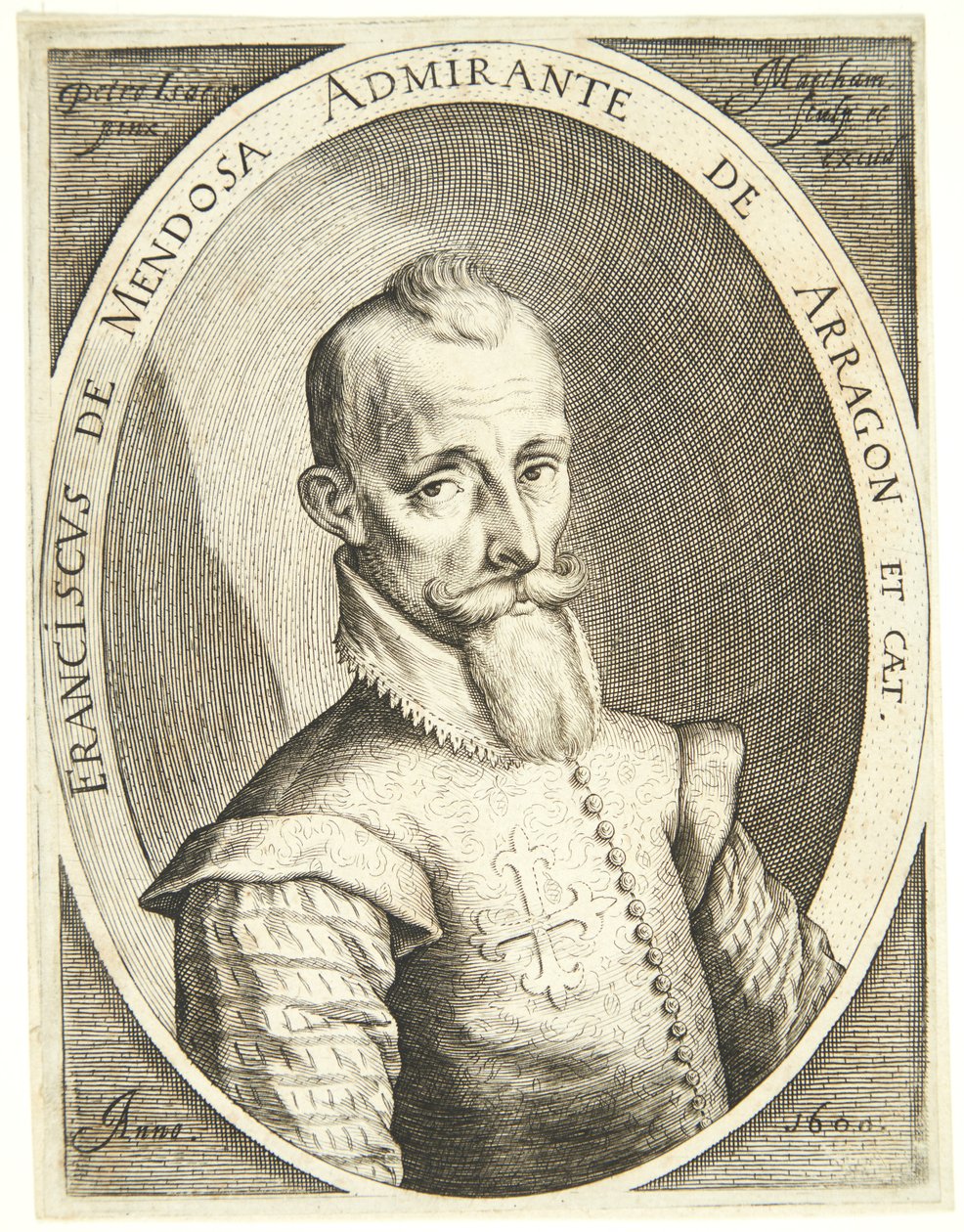 Retrato de Francisco Mendoza de Jacob Matham