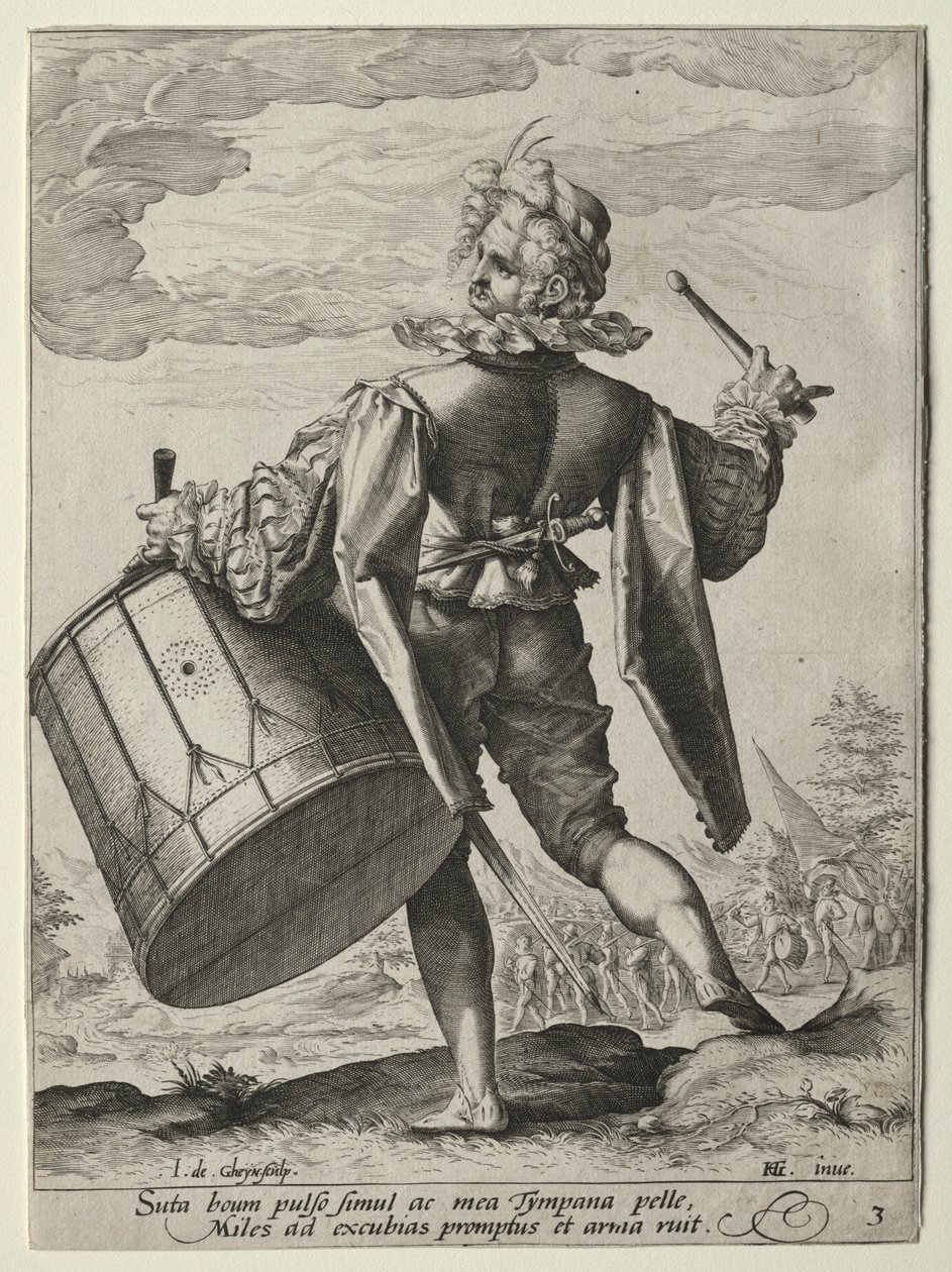 Baterista, 1587. de Jacob de Gheyn II