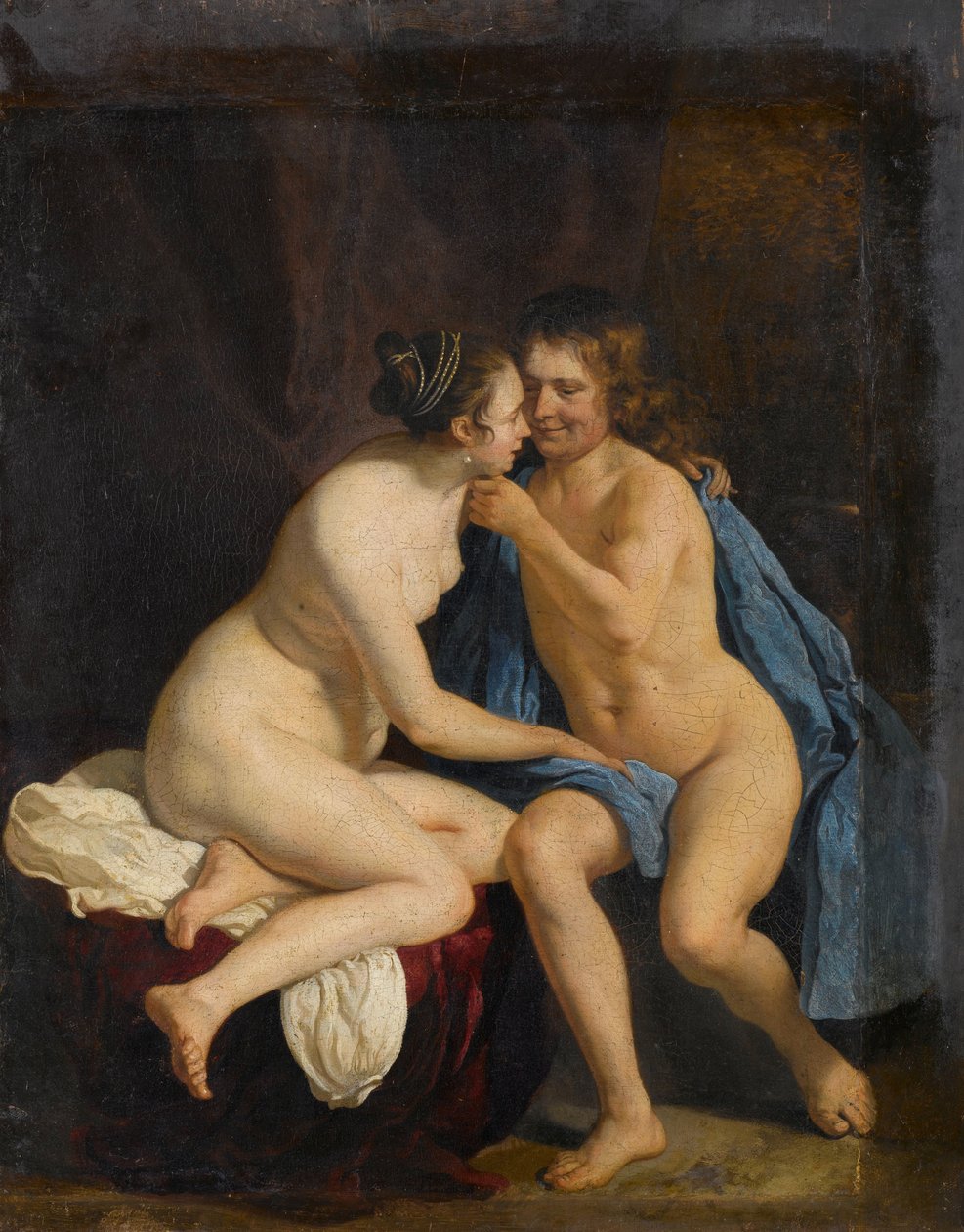 Amantes de Jacob van Loo (attributed to)