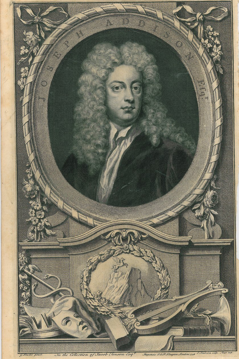 Joseph Addison de Jacobus Houbracken