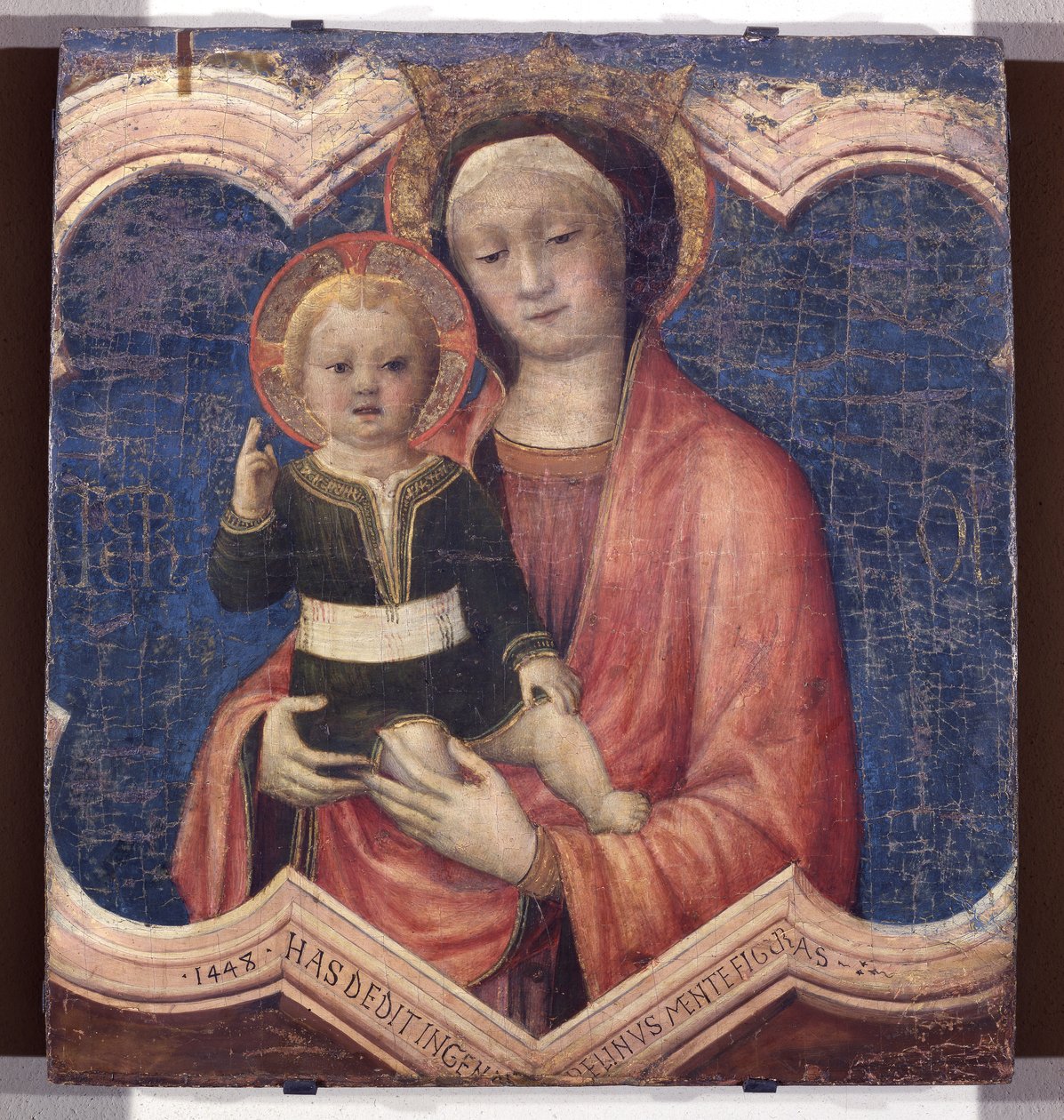 Madonna e Criança, 1448 de Jacopo Bellini