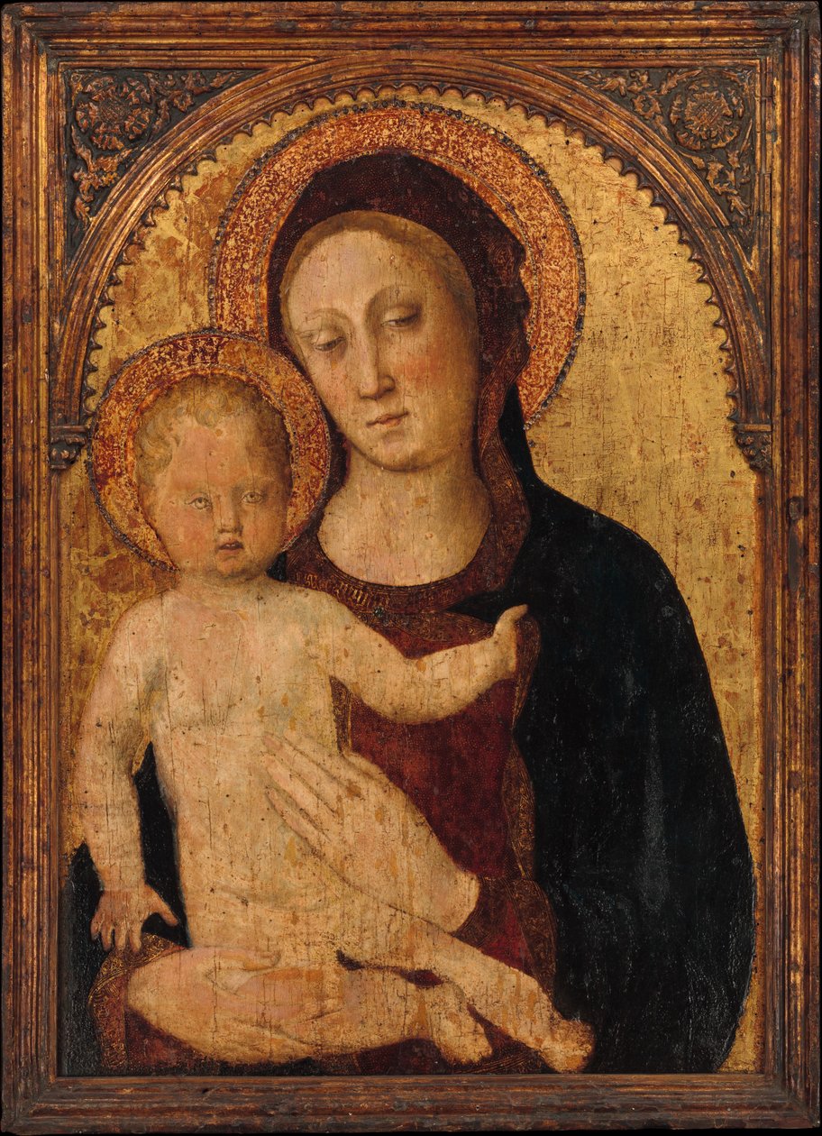 Madonna e criança, provavelmente 1440. de Jacopo Bellini