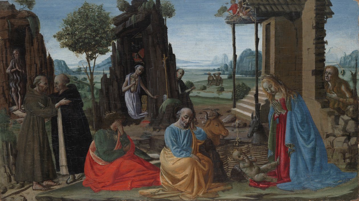 A Natividade Mística de Jacopo del Sellaio
