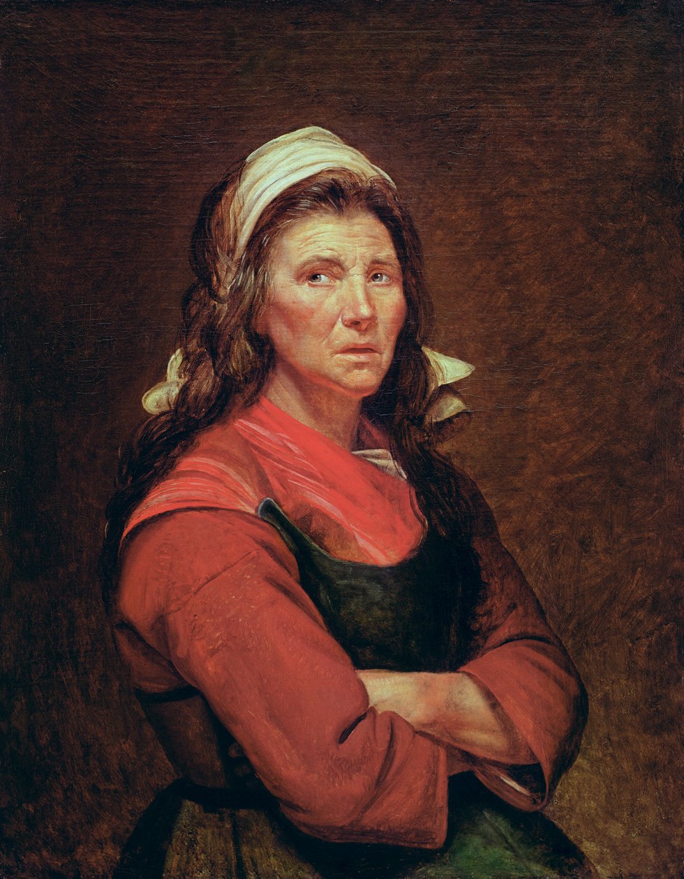 A mulher do povo de Jacques Louis David
