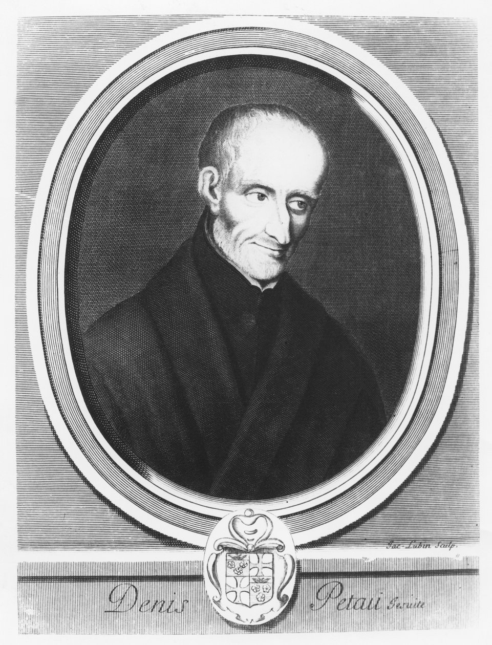 Retrato de Denis Pétau de Jacques Lubin