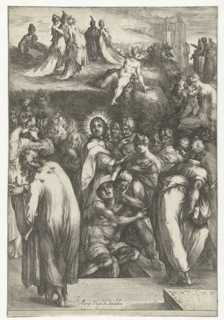 Renascimento de Lázaro de Jacques Bellange