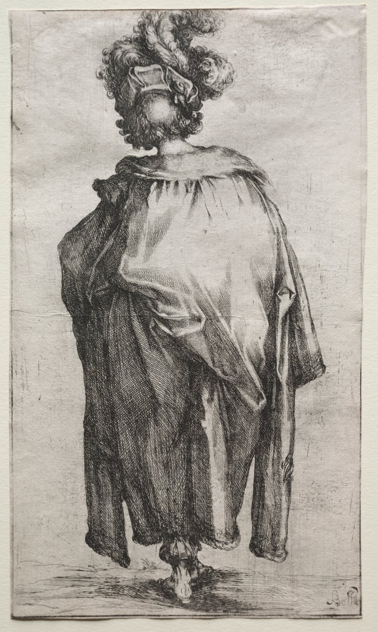 Os Três Magos: Melchior de Jacques Bellange