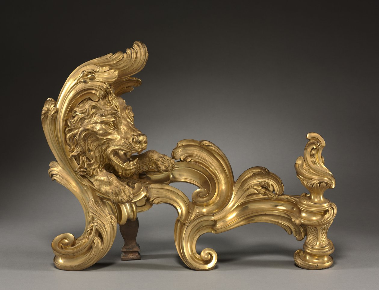 Par de Andirons de Jacques Caffieri