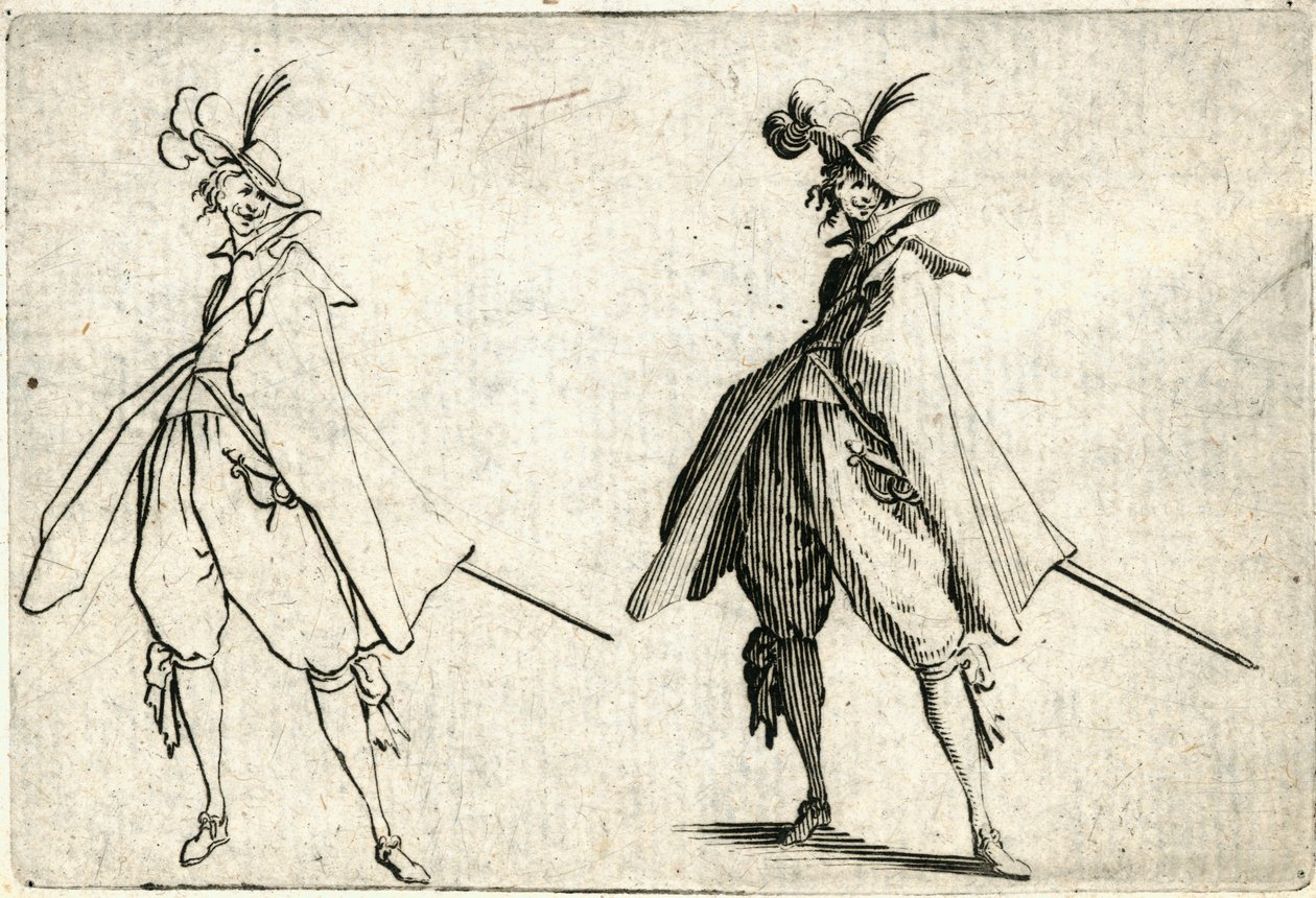 Caprichos de várias figuras de Jacques Callot