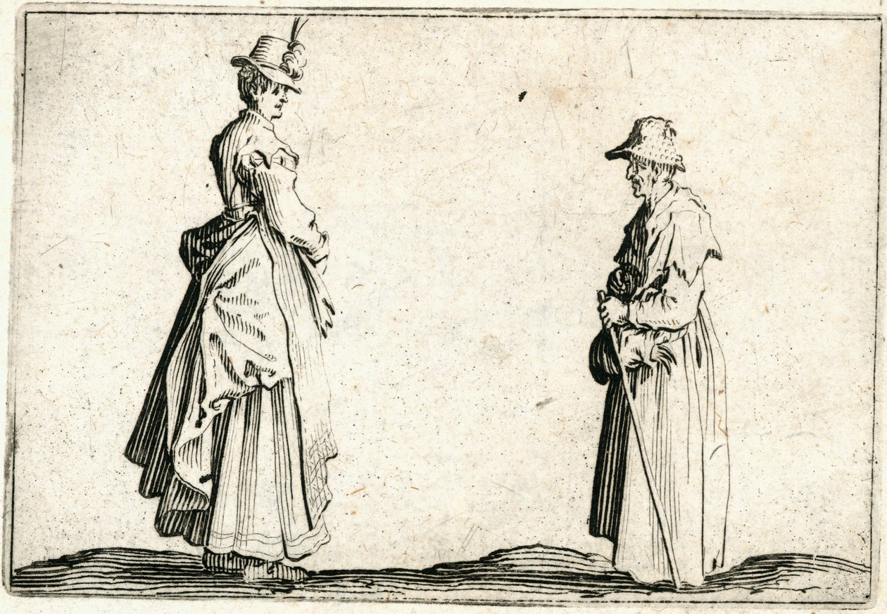 Caprichos de várias figuras de Jacques Callot