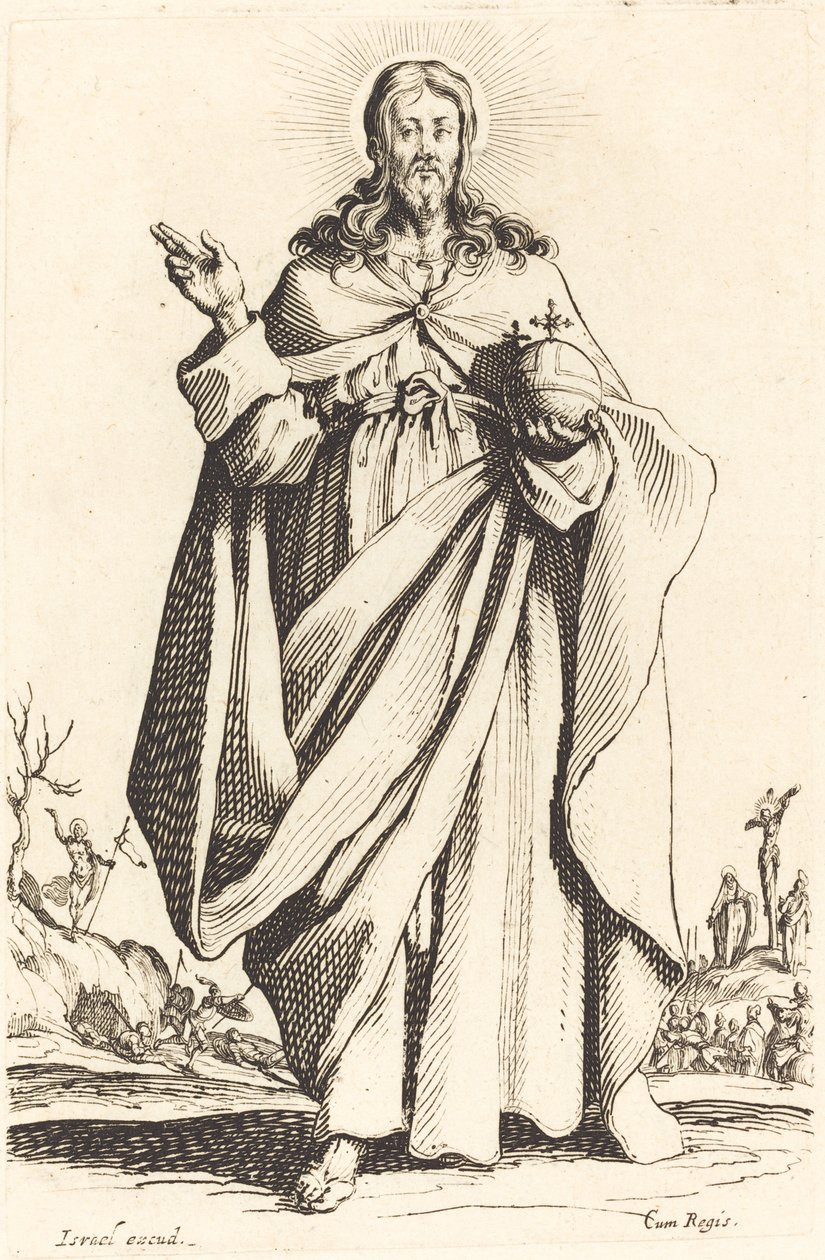 Cristo, publicado em 1631. de Jacques Callot