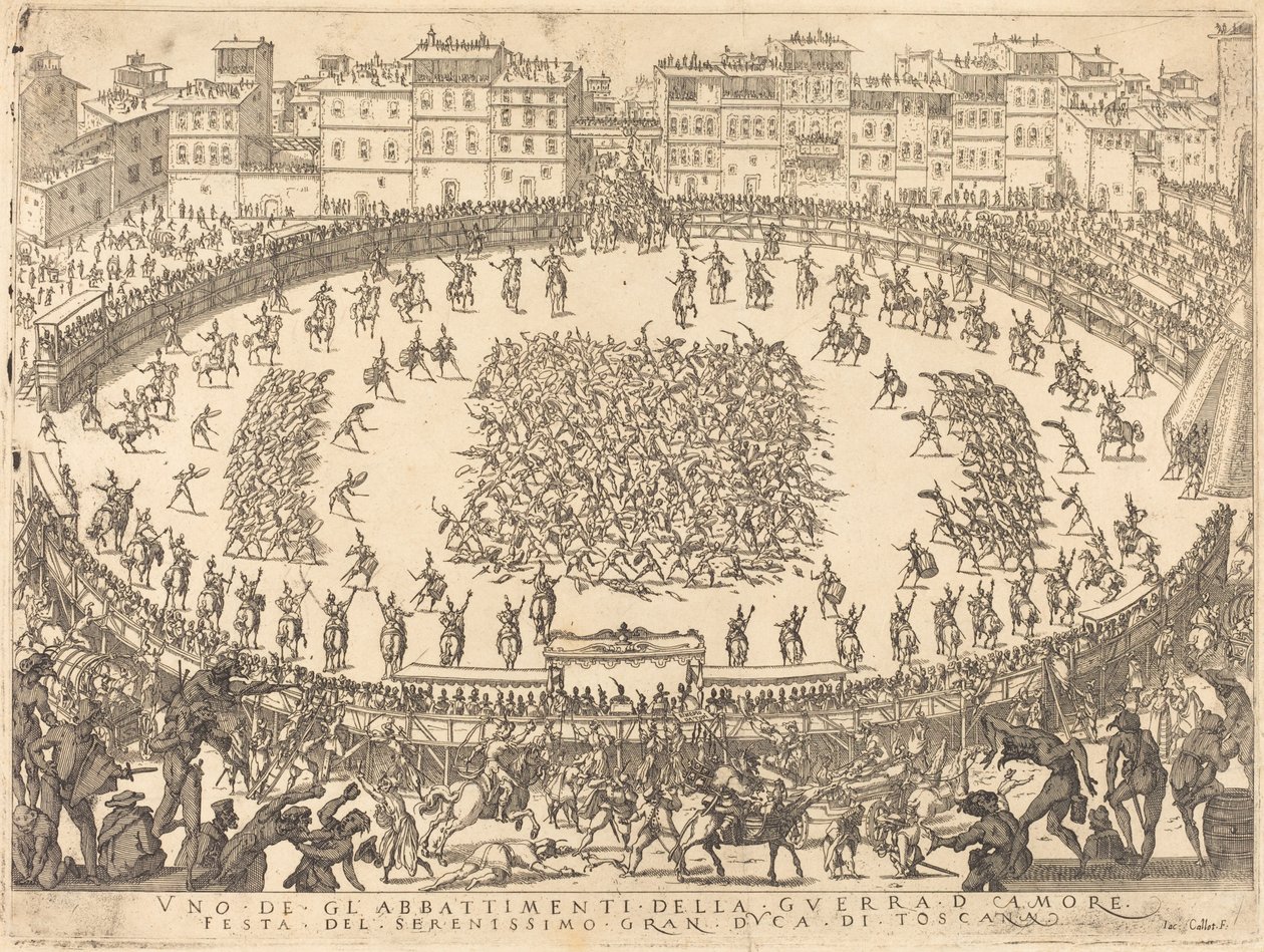 paisagem de Jacques Callot