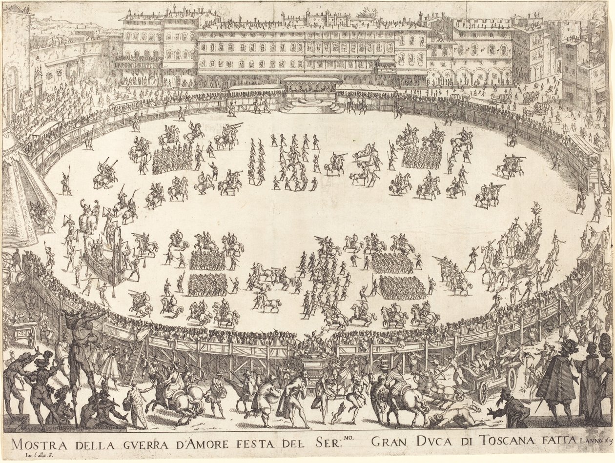Desfile no Anfiteatro de Jacques Callot