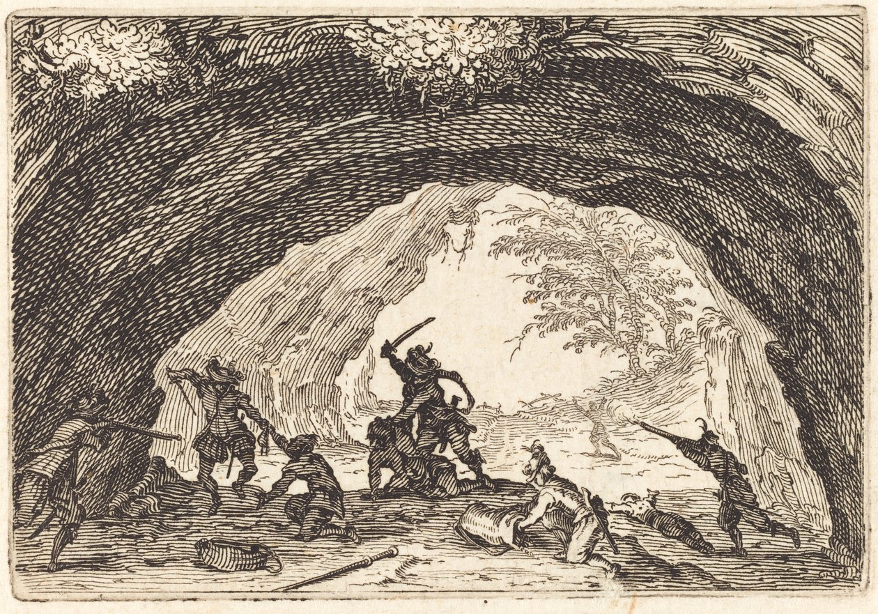 paisagem de Jacques Callot