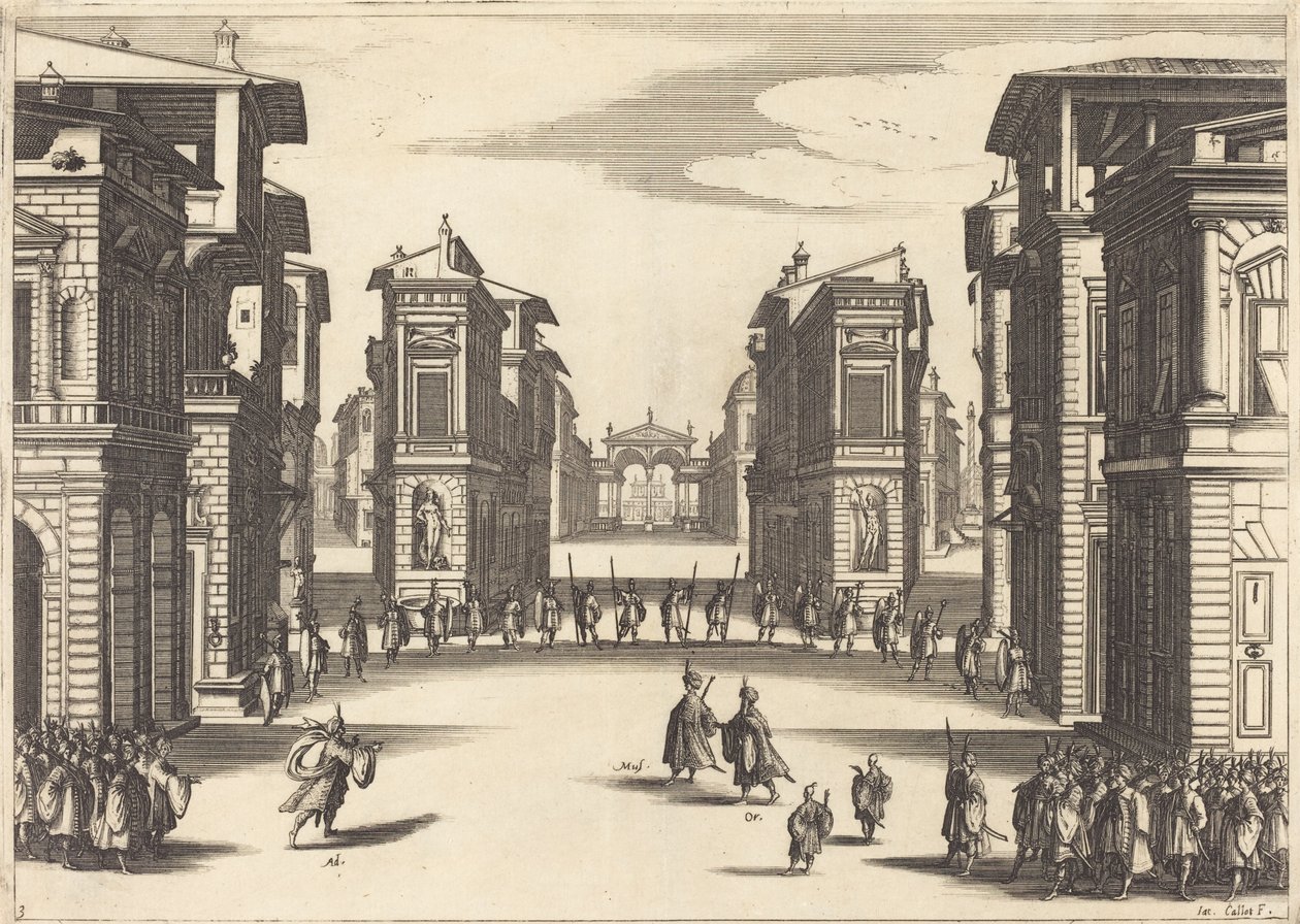Soliman, Ato III de Jacques Callot