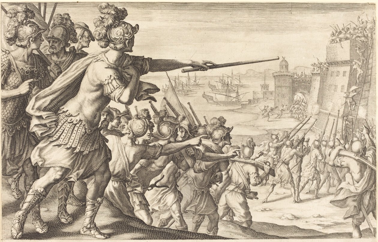 paisagem de Jacques Callot