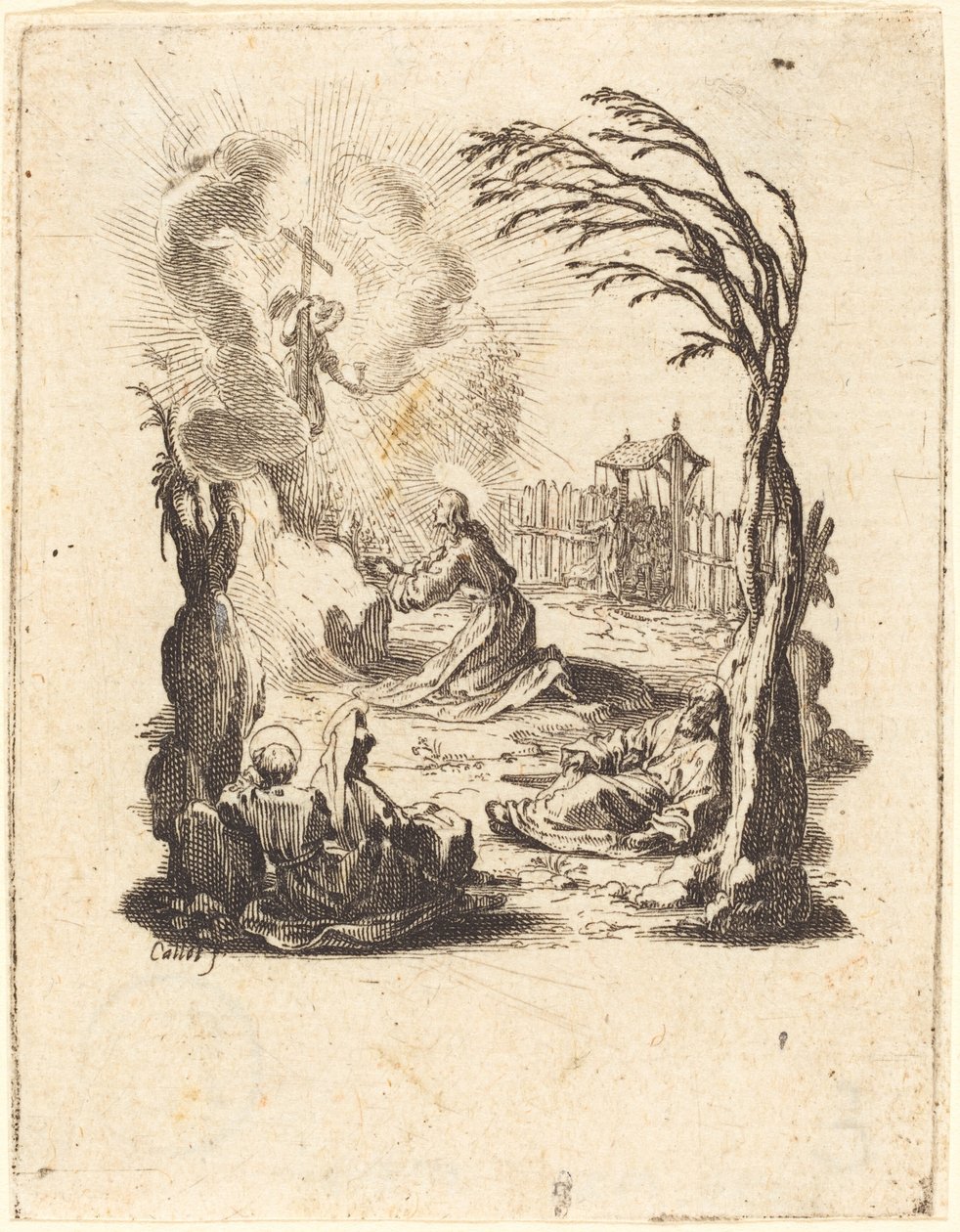 A agonia no jardim de Jacques Callot