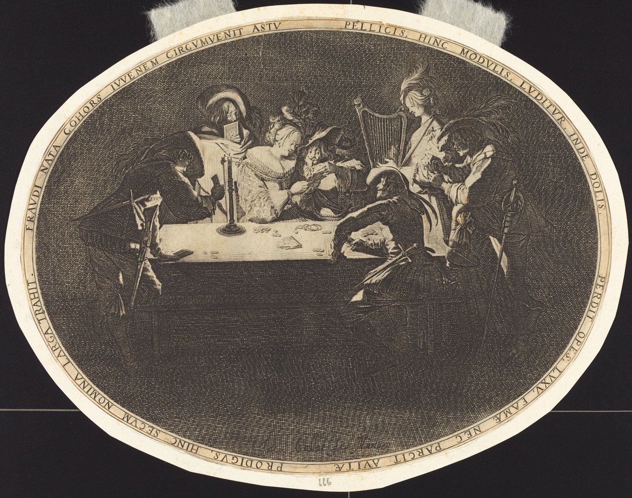 Os jogadores de cartas de Jacques Callot