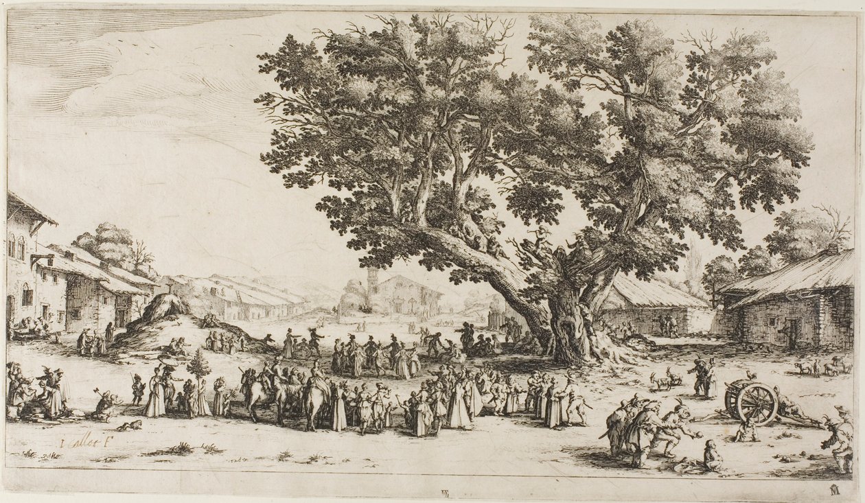 A Feira de Gondreville de Jacques Callot