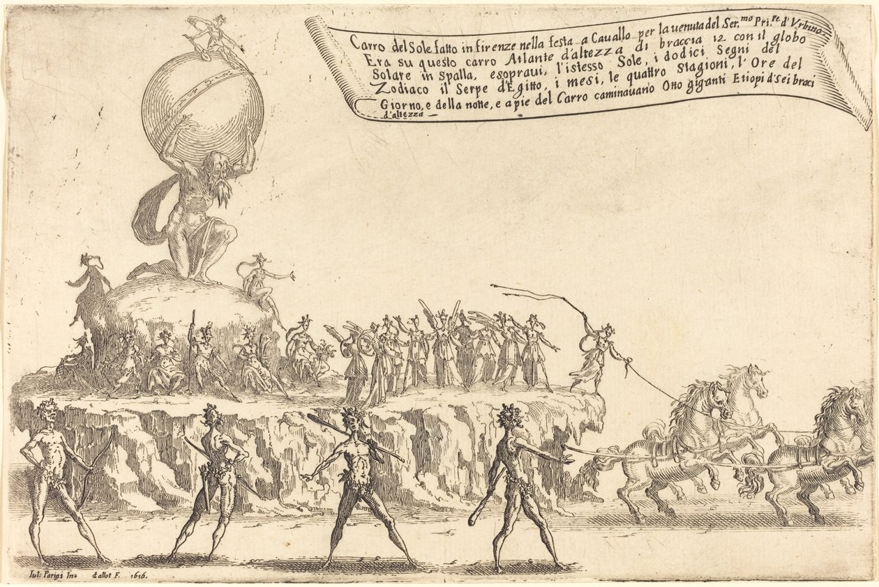 The Float of the Sun de Jacques Callot
