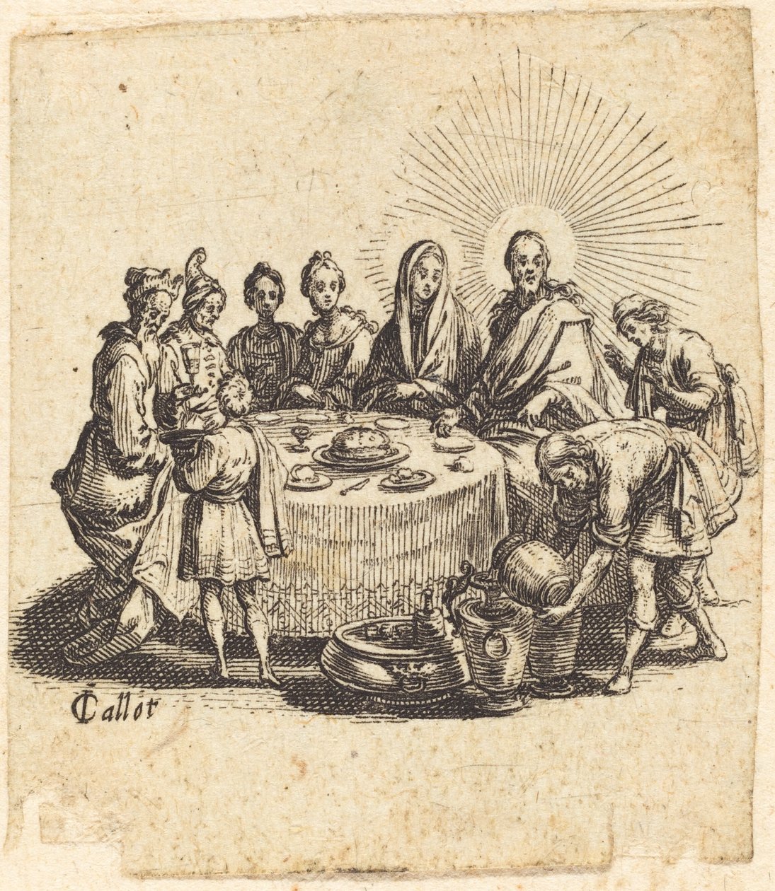 As Bodas de Caná de Jacques Callot