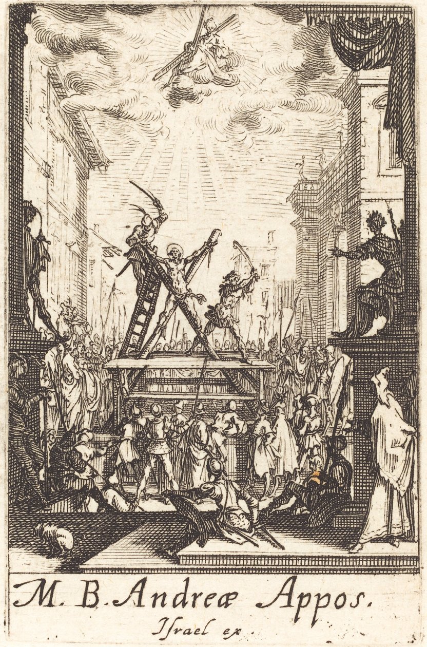 O Martírio de Santo André de Jacques Callot