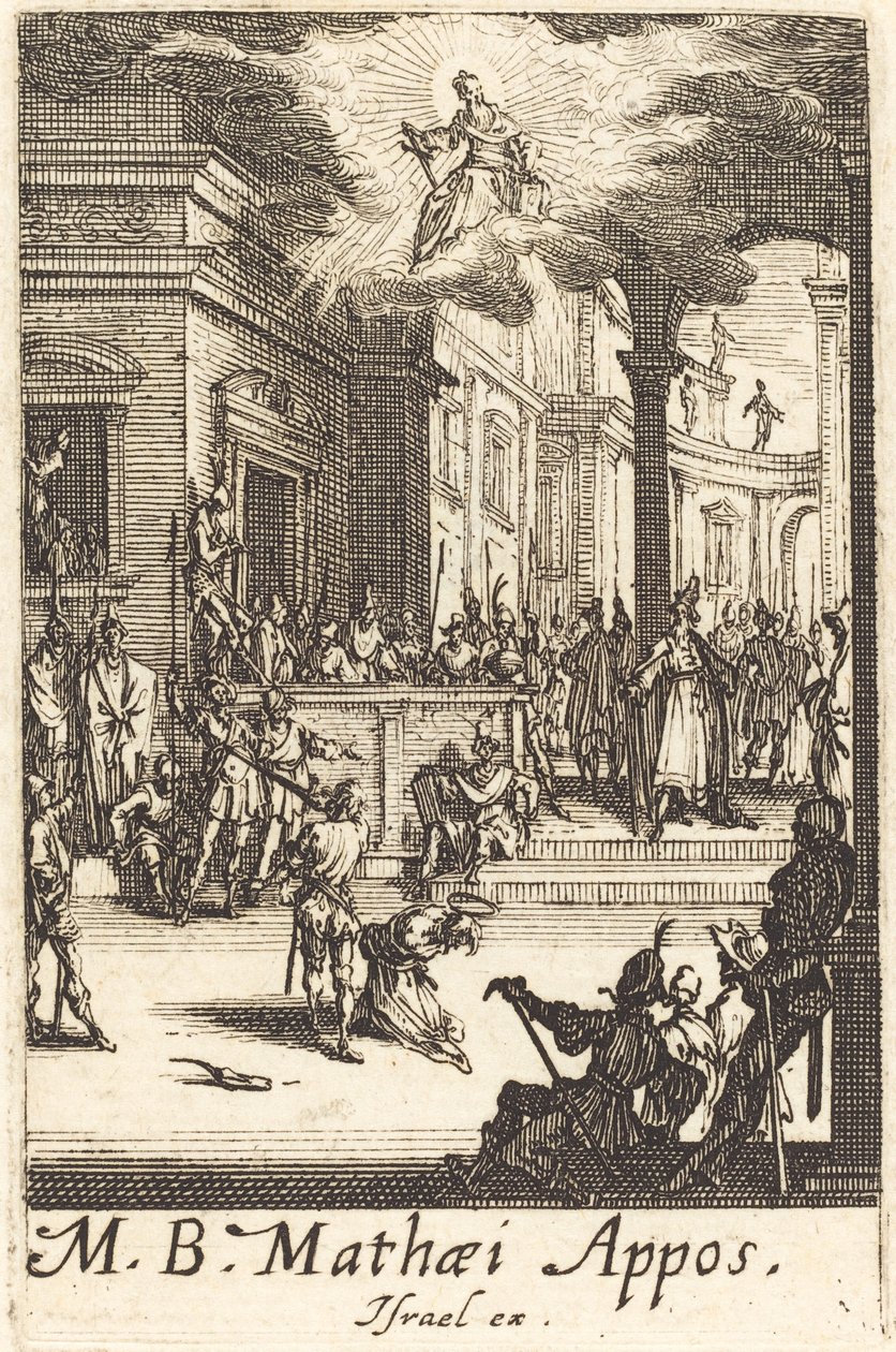 O Martírio de São Mateus de Jacques Callot